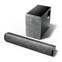 Mivi Fort Q48 Soundbar with subwoofer, 48 Watts, 2.1 Channel with 2 in-Build Full-Range Speakers Apply ₹500 coupon 
