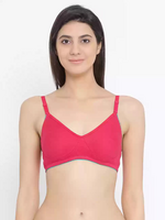 Flipkart : Women T-Shirt Non Padded Bra  (Pink)