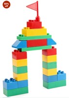 Negi Build to Play 102 Colourful Building Blocks for Kids