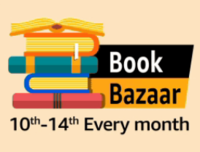 Book Bazaar Sale - Upto 75% off + Bank offers