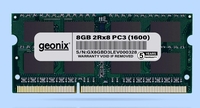 Geonix Laptop RAM, 8 GB DDR3