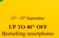 Grand Onam Sale Up to 40% OFF Bestselling smartphones (11th - 15th Sep)