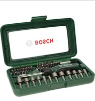  BOSCH 46-Piece Screwdriver Bit Set, with Screwdriver Bits & 12 Nutsetters 