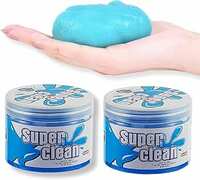 Arto Multipurpose Re-Usable Slime Gel Putty for Dirt, dust Cleaning for Home Windows, Gaps, car Interior, pc,Laptop,Keyboards,Mobile Phones, Earphones and Gadgets (Multicolor) (Pack of 1) (Pack of 2)