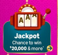 Amazon Great Indian Festival Jackpot : Chance to win Rs.20000 & more