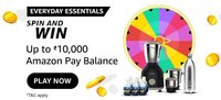 Amazon Everyday Essentials Spin & Win Rs.10000