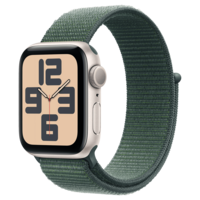 Prebook Apple Watch SE GPS with Lake Green Sport Loop