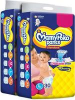 MamyPoko Standard Diapers Combo - L  (60 Pieces)