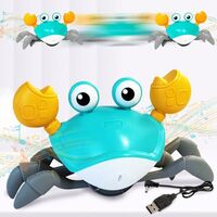 Wembley Crawling Crab Baby Toy for Kids Toddlers Infant Tummy Time Interactive Moving Toys for Babies 12 Months 
