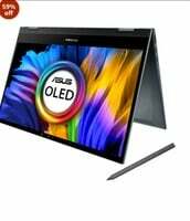 ASUS ZenBook Flip 13 OLED (2021), 13.3-inch (33.78 cm) FHD OLED, Intel Core i7-1165G7 11th Gen, 2-in-1 Laptop (16GB/512GB SSD/Windows 11/Office 2021/Iris Xe Graphics/Grey/1.3 Kg), UX363EA-HP702WS
