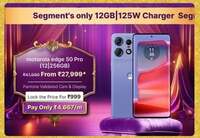 Motorola Edge 50 Pro 5G with 125W Charger (Black Beauty, 256 GB)  (12 GB RAM)