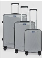 V By Verage Set of 3 Firestone 360-Degree Rotation Hard-Sided Trolley Bags 243L