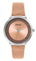 Upto 80% Off On FCUK Women Embellished Dial & Leather Straps Starting From @ Rs 900