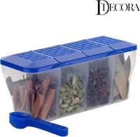 Plastic Grocery Container - 1500 ml (Blue)
