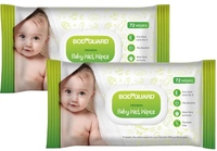 BodyGuard Premium Paraben Free Baby Wet Wipes with Aloe Vera  (144 Wipes)