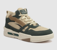 ASIAN Men Colourblocked Round Toe Mid-Top Sneakers