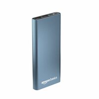 Amazon Basics 10000mAh Metal 22.5W Power Bank Blue