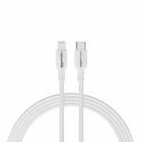amazon basics Usb C To Lightning Tpe Mfi Certified Charging Cable For Smartphone (White,1.2 Mtr)
