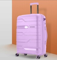 NASHER MILES Paris Hard-sided Polypropylene Check-In Luggage Purple 75cm Trolley bag Check-in Suitcase 8 Wheels - 28 inch