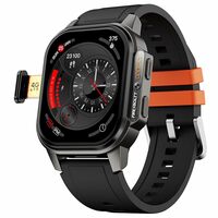Fire-Boltt Snapp Smart Watch, Selfie Camera, 4G Nano-SIM Slot, 54.1mm AMOLED Display