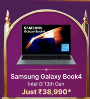 SAMSUNG Galaxy Book4 Metal Intel Core i3 13th Gen 1315U - (8 GB/512 GB SSD/Windows 11 Home)