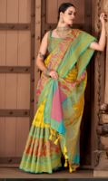Ethnic Motifs Zari Art Silk Banarasi Saree