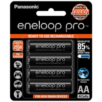  Eneloop pro AA 2550 mah 4 cells 50% off Probably location specific available at 400050.