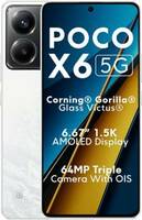 POCO X6 5G (Snowstorm White, 256 GB)  (8 GB RAM)