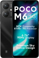 POCO M6 5G (Galactic Black, 64 GB)  (4 GB RAM)