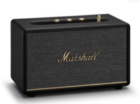 Marshall Acton III Wired Connectivity Home& RCA or 3.5mm input 60 W Bluetooth Speaker  (Black, Stereo Channel)