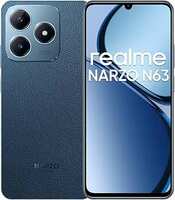 realme NARZO N63 (Leather Blue, 4GB RAM+128GB Storage) 45W Fast Charge | 5000mAh Durable Battery | 7.74mm Ultra Slim | 50MP AI Camera | AI Boost