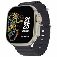 HAMMER Active 2.0 Plus 2.1" HD Display Smart Watch with Gesture Control
