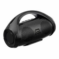 pTron Fusion Go 10W Portable Bluetooth Speaker with 6Hrs Playtime, Immersive Sound, Auto-TWS Function, Supports BT/USB/SD Card/AUX Playback & Lightweight (Black)