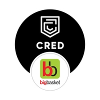 Bigbasket X CRED 150Rs (75Rs instant discount + 75Rs cashback in cred) (User specific)
