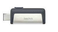 SanDisk Ultra 128 GB USB Pen Drive (SDDDC2-128G-G46, Black, Silver)