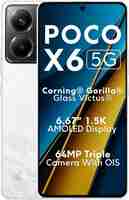POCO X6 5G (Snowstorm White, 256 GB) (12 GB RAM)