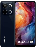 Lava Blaze 3 5G (Glass Blue 6GB RAM, 128GB Storage) | SuperFast Dimensity 6300 Processor