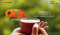 Bigbasket: Friday Quiz Win ₹25 credits (2000 Winners)
