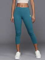 HRX by Hrithik Roshan Women Slim Fit 3/4th Length Tights Starting from Rs.259