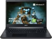 Acer Aspire 7 AMD Ryzen 5 Hexa Core 5500U - (16 GB/512 GB SSD/Windows 11 Home/4 GB Graphics/NVIDIA GeForce GTX 1650) A715-42G Gaming Laptop  (15.6 Inch, Black, 2.15 kg)