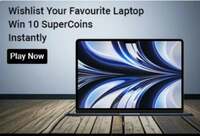 Wishlist any laptop and win 10 supercoins