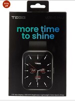 TAGG Verve MAX with 1.78 inch IPS Display, Real Spo2, 24 * 7 Heart and Blood Rate Monitoring, Female Health Tracking || Black Red