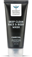 Bombay Shaving Company Activated Charcoal Face & Body Wash- 200 ml 