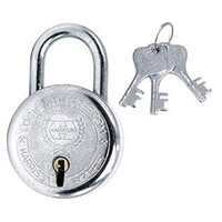 Harrison T-26/BCP-0272 Key Padlock (Silver Finish) 