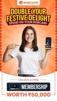 BOB Credit Card - Get Paytm First Membership Free on Spend of 50000(user specific)