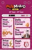 Instamaaad Sale | Upto 80% off & Price Drops (25 to 29 sept)