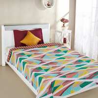 Solimo Rosette Dream 144 TC 100% Cotton Single Reversible Dohar