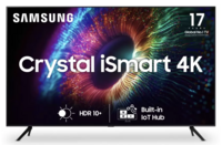 SAMSUNG Crystal 4K iSmart Series 163 cm (65 inch) Ultra HD (4K) LED Smart Tizen TV with Crystal Processor 4K
