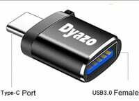 Dyazo USB Type C Male 3.0 to Female OTG Adapter 