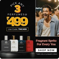 TMC - Buy Any 3 Perfumes @499